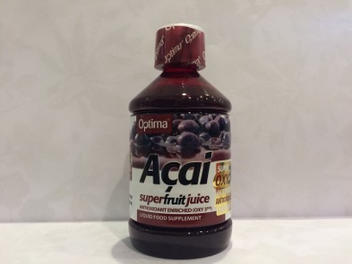 Açai Juice With Oxy3 500 ml Optima.